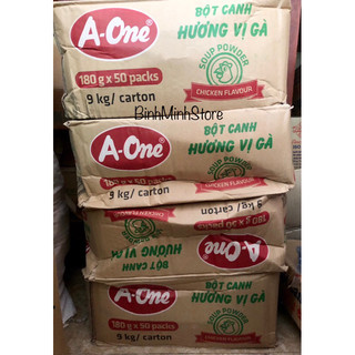  Thùng 50 Gói Bột Canh Gà A-One 180g 