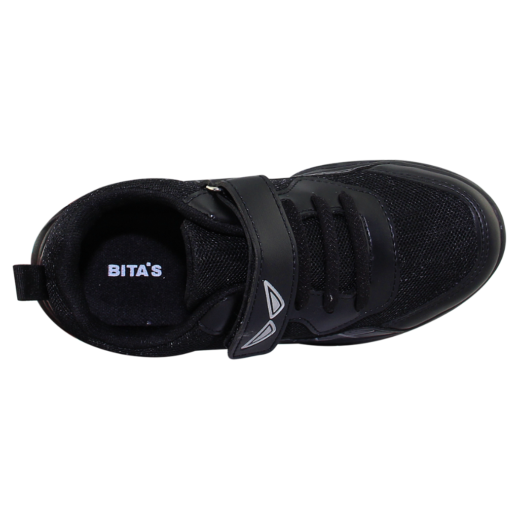 Giày thể thao bé trai Bita's GVBT.83 (Đen + Trắng)
