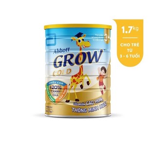 Sữa bột abbott grow gold 3+ 1,7kg
