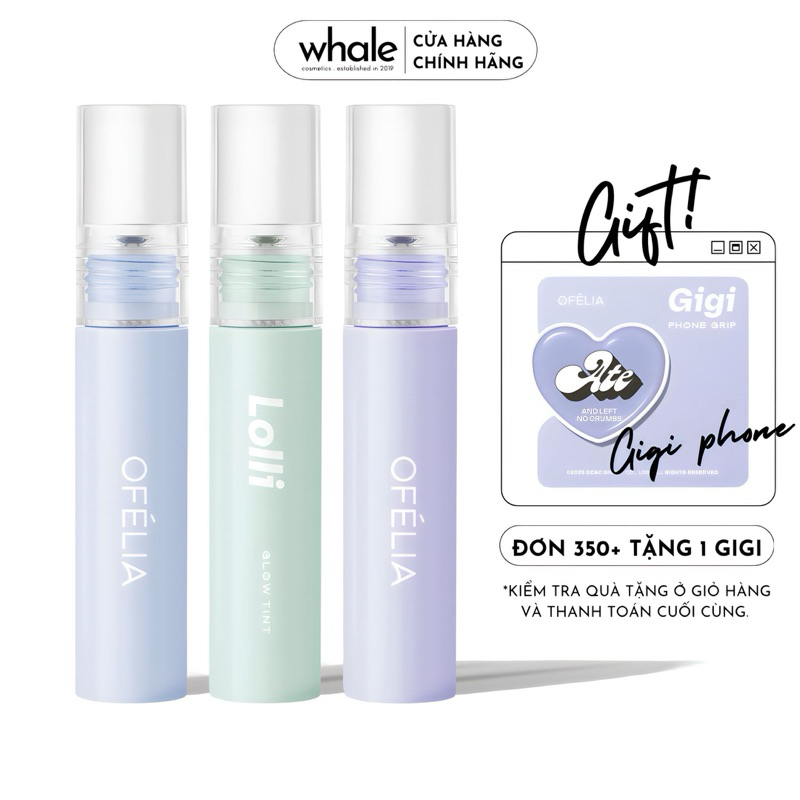 (OFÉLIA) Son Tint Bóng OFÉLIA Lolli Glow Tint (3.9g)