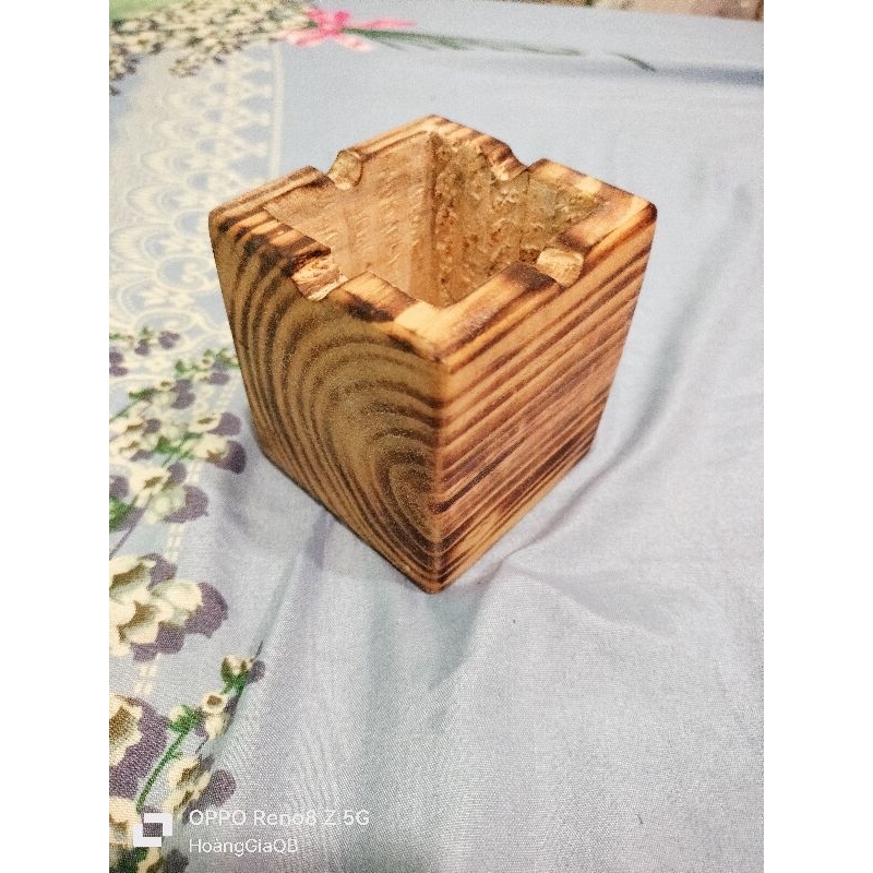 hộp gỗ gạt tàn