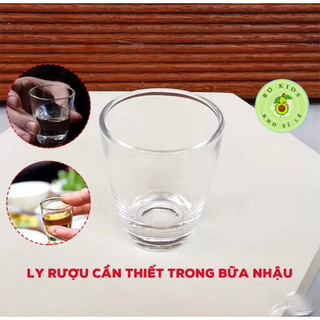 Ly chén rượu nhựa Việt Nhật ms ly rượu chịu nhiệt tốt giá rẻ th68