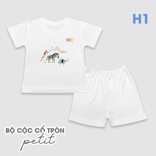 BST cộc tay cổ tròn petit Luxry thoáng mát cho bé từ 9 tháng đến 5 tuổi