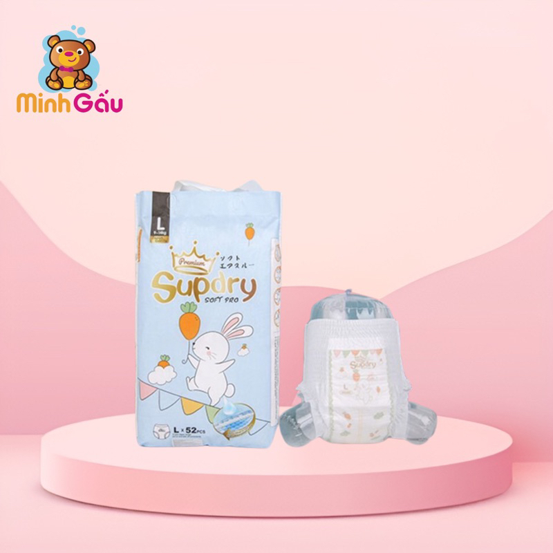 Bỉm Supdry xanh và trắng