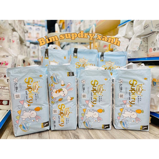 Bỉm Supdry xanh và trắng