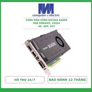 Card màn hình nvidia quadro k4000