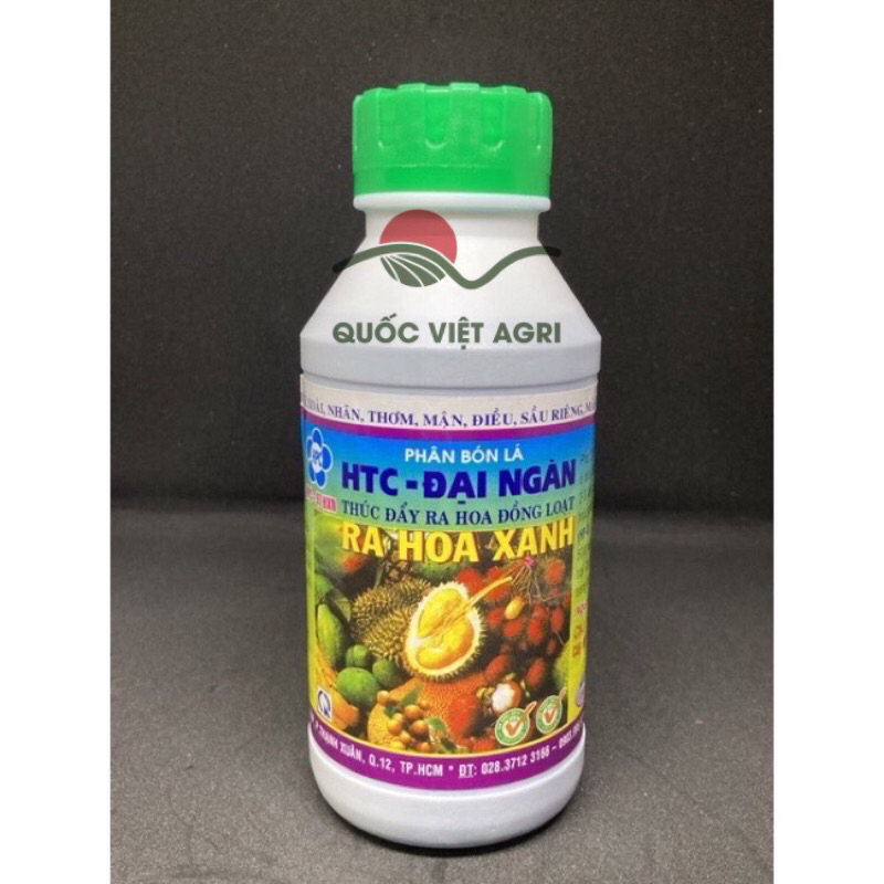 Phân Bón Lá - HTC ĐẠI NGÀN - RA HOA XANH - 500ml