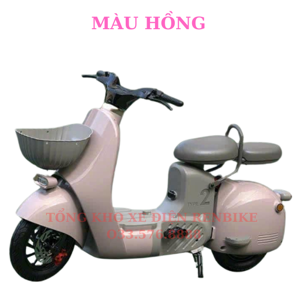 Xe điện TYPE 2, Mẫu xe đạp điện hot nhất 2023, Phong cách thời thượng, BH chính hãng 1 năm