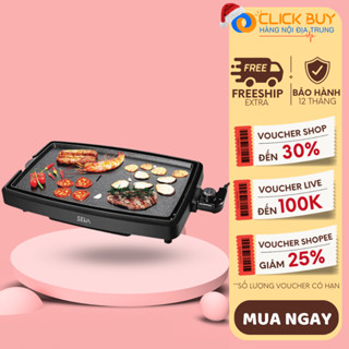 Bếp Nướng Điện Không Khói SEKA SK540 Công Suất 1800W, Vỉ Nướng Nhôm Phủ Chống Dính Có Kèm Khay Hứng Dầu