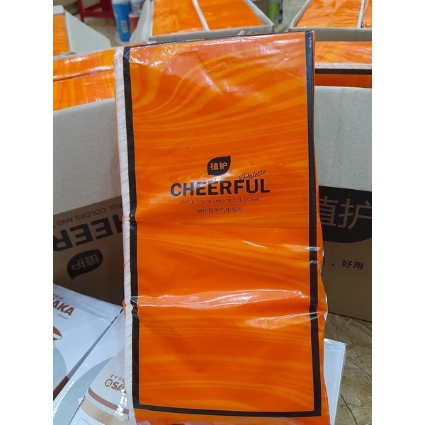 Giấy rút treo tường CHEERFUL 4 lớp 320 tờ - 1 thùng 4 bịch