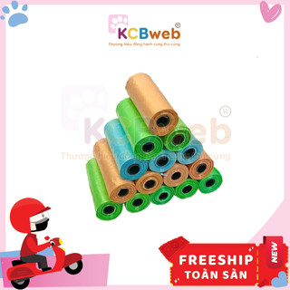 Cuộn túi nilong mini dọn phân chó mèo tiện dụng