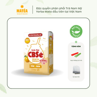 Trà yerba mate cbse vị cam quýt 500gr silueta naranja trà nam mỹ