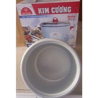 Lòng nhôm nồi cơm điện nắp rời kim cương 2.8l