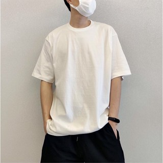 Áo phông nam nữ TRƠN unisex basic tee form rộng thun cổ tròn cotton oversize trắng đen ulzzang giá