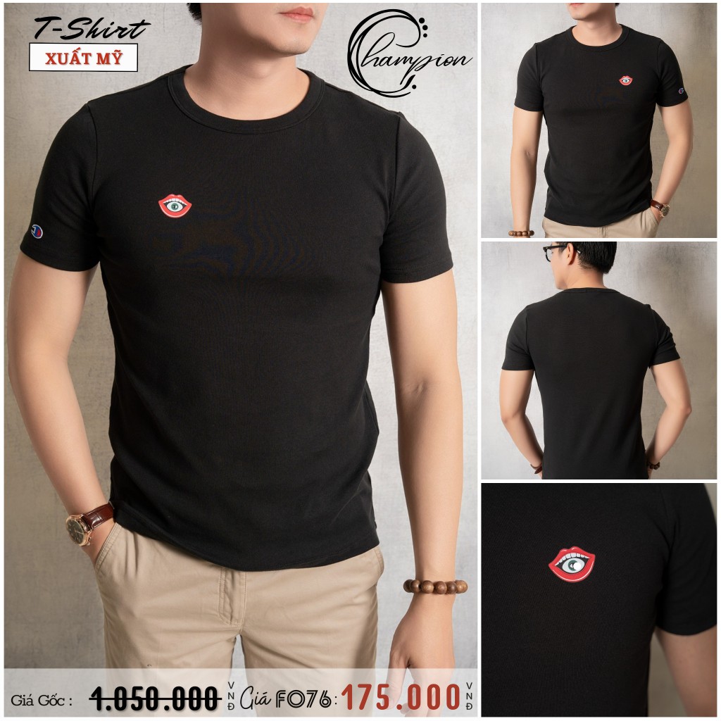 Áo Thun Nam cổ tròn Basic hàng cao cấp Form Slimfit cotton 100% co giãn