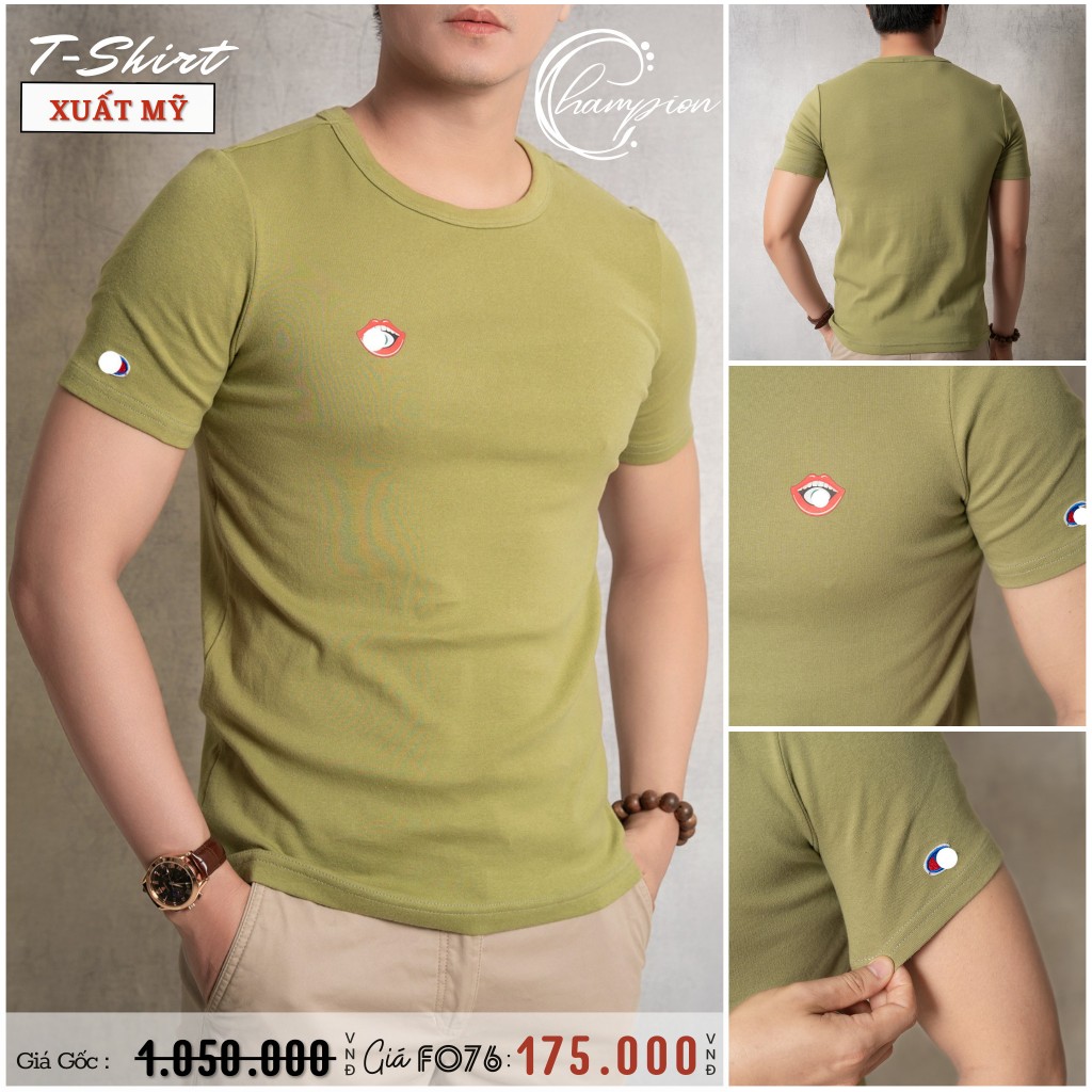 Áo Thun Nam cổ tròn Basic hàng cao cấp Form Slimfit cotton 100% co giãn