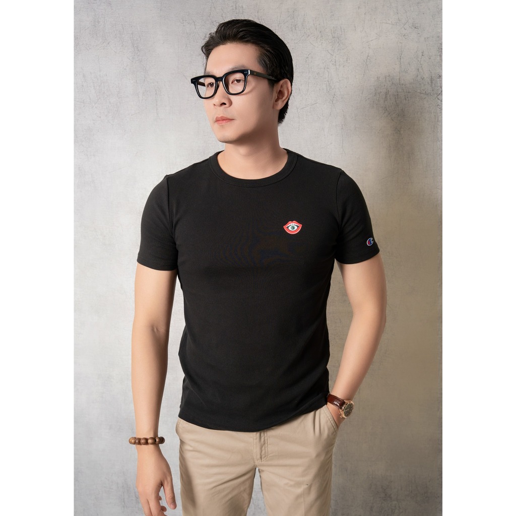 Áo Thun Nam cổ tròn Basic hàng cao cấp Form Slimfit cotton 100% co giãn