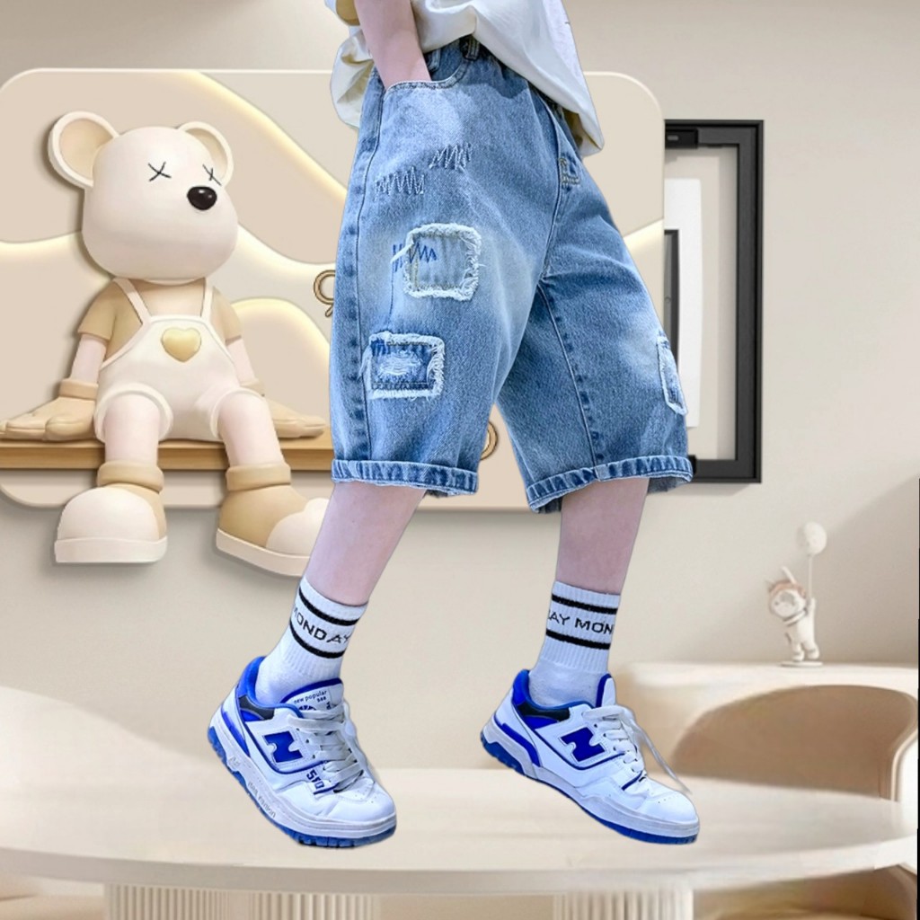 (28-60kg) QUẦN BÒ NGỐ BÉ TRAI/ Quần Jean Bé Trai Mềm đẹp