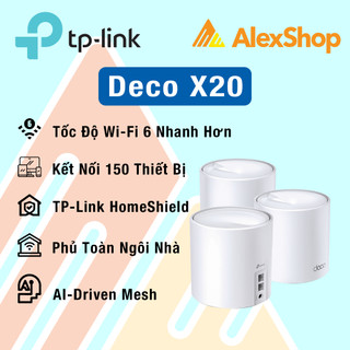 Tp-link deco x20 hệ thống wi-fi 6 mesh cho gia đình ax1800