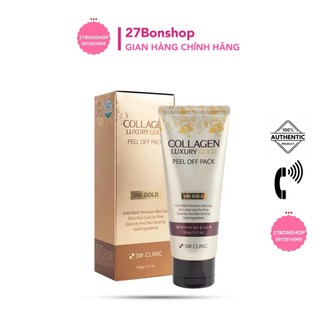 MẶT NẠ VÀNG COLLAGEN LUXURY GOLD PEEL OFF PACK 3W CLINIC