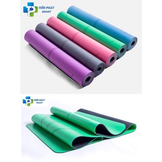 THẢM TẬP YOGA CAO SU THIÊN NHIÊN PU CAO CẤP (Tặng Túi +Dây)