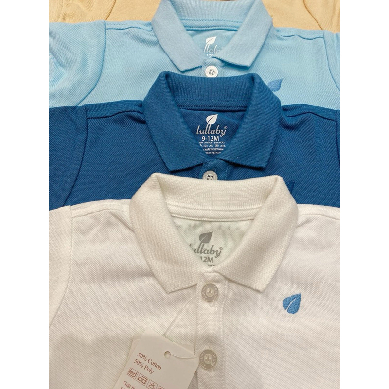Áo polo Lullaby cộc tay cho bé trai NH538