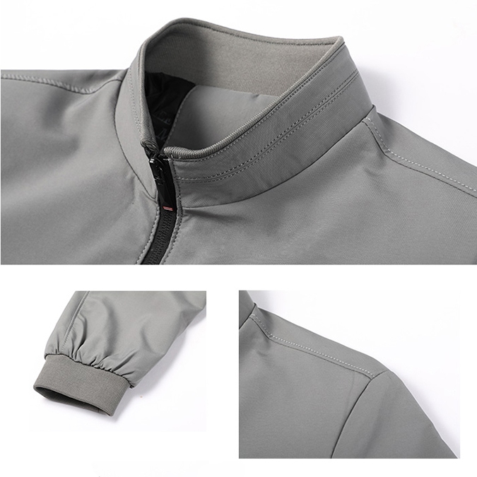 Áo Khoác Dù Cán 2 Lớp Cao Cấp, Áo Khoác Thời Trang Nam Thêu Logo Phong Cách