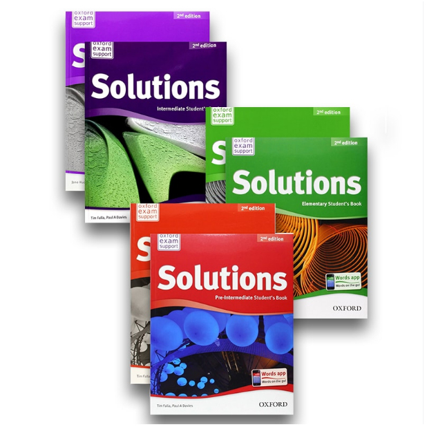 Bộ Solutions elementary 2nd cho bé