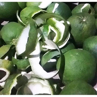 Vỏ bưởi da xanh khô 100g (mỏng thơm)