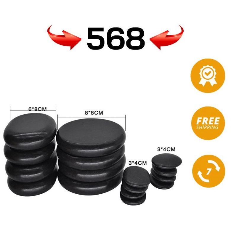 Đá Nóng Massage Body, Đá Nóng Massage Mặt Dưỡng Sinh Đả Thông Kinh Lạc.