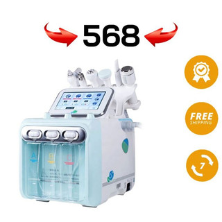Máy 6in1, máy chăm sóc da h2o2 aqua 6 chức năng hàn quốc
