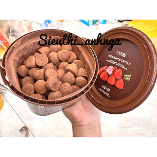 Socola tươi truffle nama nội địa trung hộp 408g