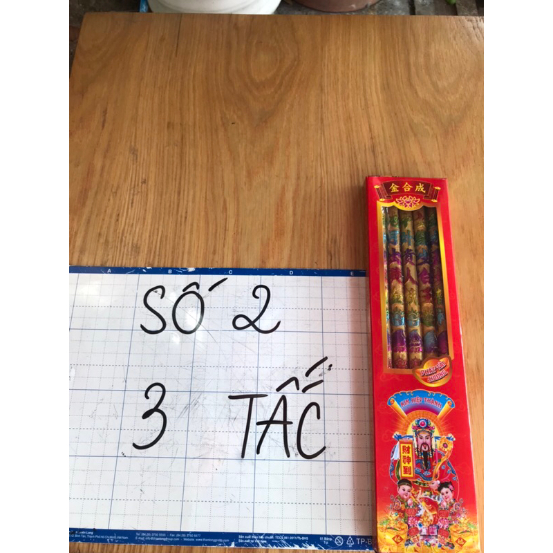 Nhang 5 cây ngũ sắc cúng thần tài-ông địa mùng 10 mỗi tháng