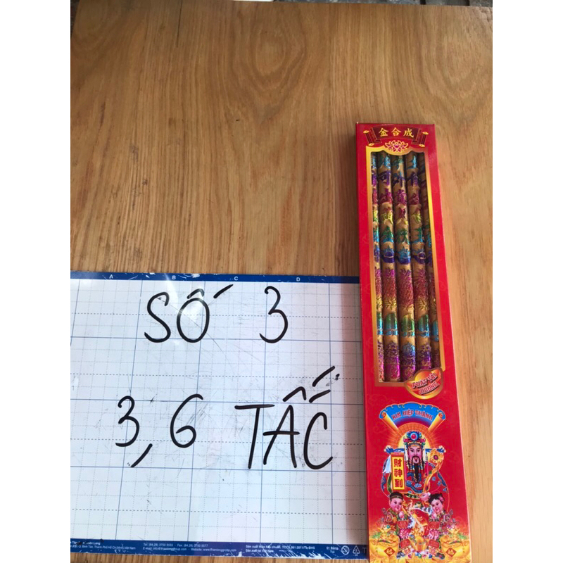 Nhang 5 cây ngũ sắc cúng thần tài-ông địa mùng 10 mỗi tháng