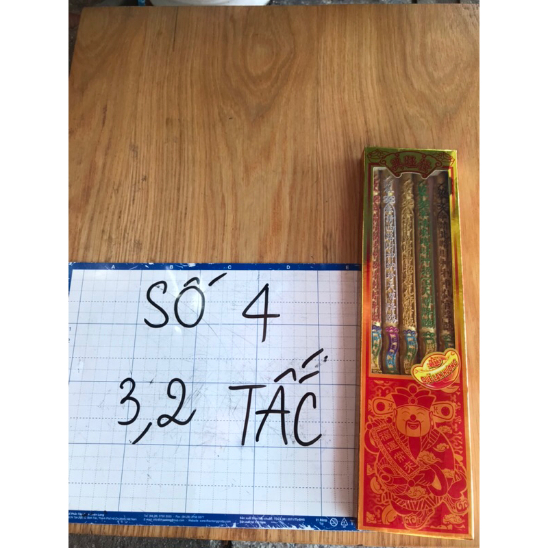 Nhang 5 cây ngũ sắc cúng thần tài-ông địa mùng 10 mỗi tháng