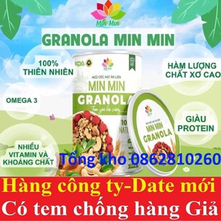 Ngũ cốc hạt ăn liền granola min min