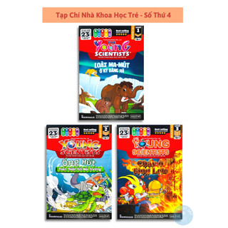 Sách - The Young Scientists - Truyện tranh khoa học cho trẻ em (tạp chí nhà khoa học trẻ tháng 11 level 1,2,3)