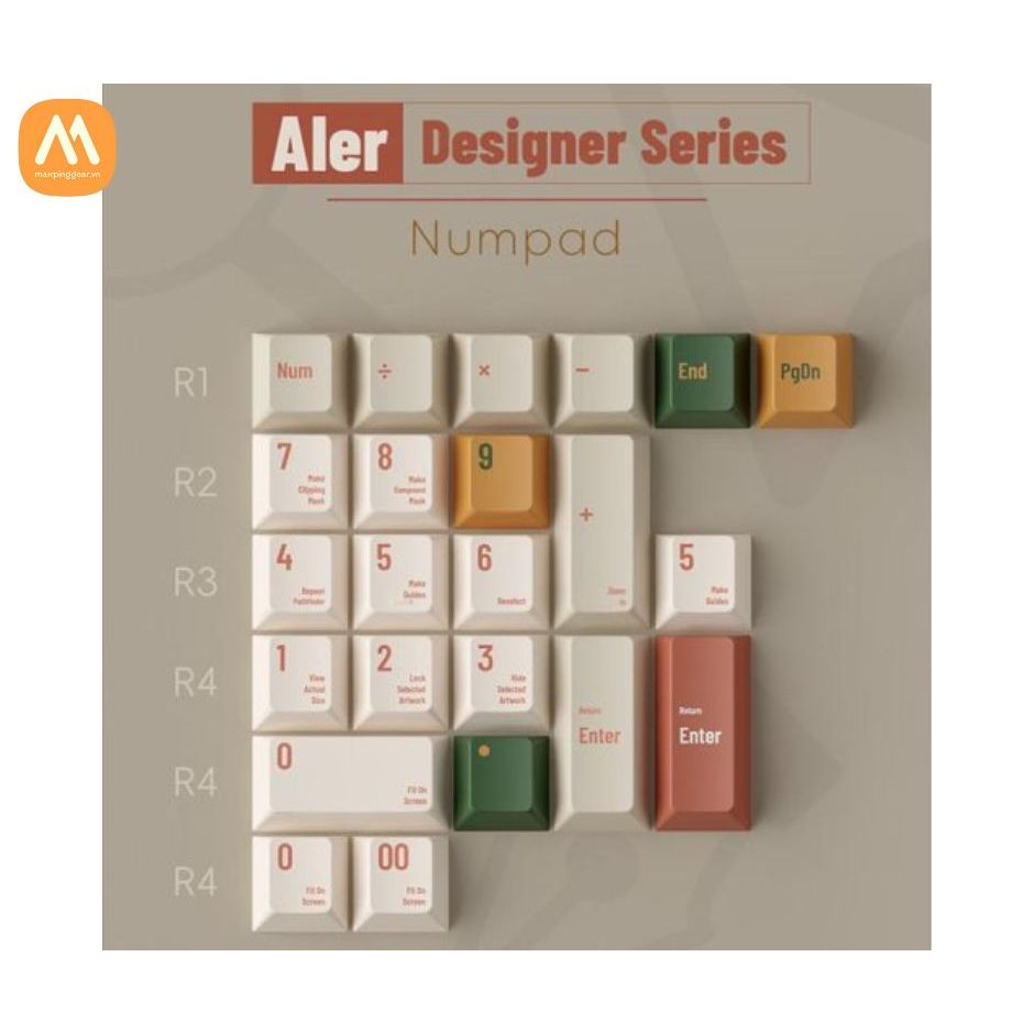 Set Nút bàn phím Keycap TUTKEYS Designer series – AIer