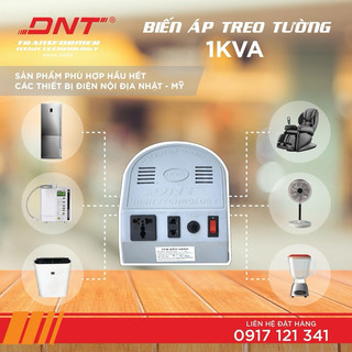 Biến áp, Đổi nguồn DNT 1kva 220v ra 100v 120v