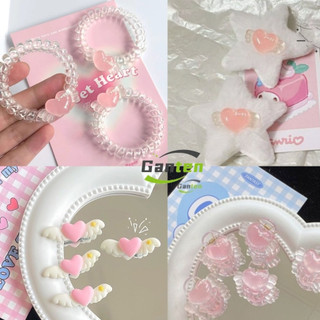 🧚🏻ganten🧚🏻kẹp tóc thiên thần hồng tình yêu kẹp nhỏ