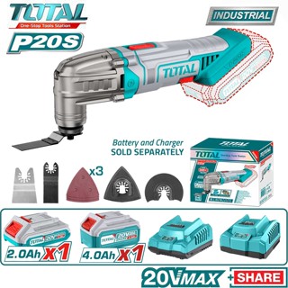 MÁY CẮT RUNG ĐA NĂNG DÙNG PIN TOTAL 20V TMLI2001/TMLI2022