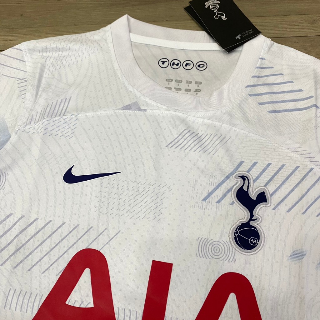 Bộ quần áo bóng đá Tottenham trắng FEX thái 2024 FLG EPL No Room, size to châu âu