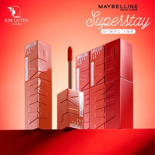 Son Kem Bóng Bền Màu, Nhẹ Môi Maybelline New York Superstay Vinyl Ink 4.2ml