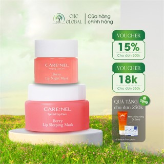 Mặt nạ ngủ cho môi Care:nel Lip Sleeping Mask Berry hương dâu by Nacos.vn