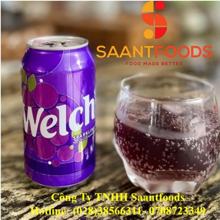 Nước Giải Khát Nho Welchs (Lon) - 355ML