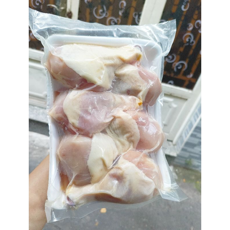 (HCM)Đùi tỏi gà thơm ngon chất lượng, hàng tươi cấp đông khay 1-1,2kg (6-8đùi)