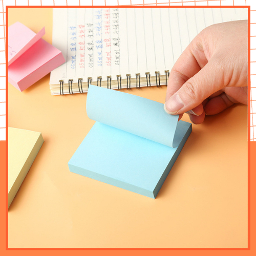 Set 100 Tờ Giấy Note SOLANO Giấy Ghi Chú Vuông Sticky Note 76mm*76mm Nhiều Màu SLN-001484