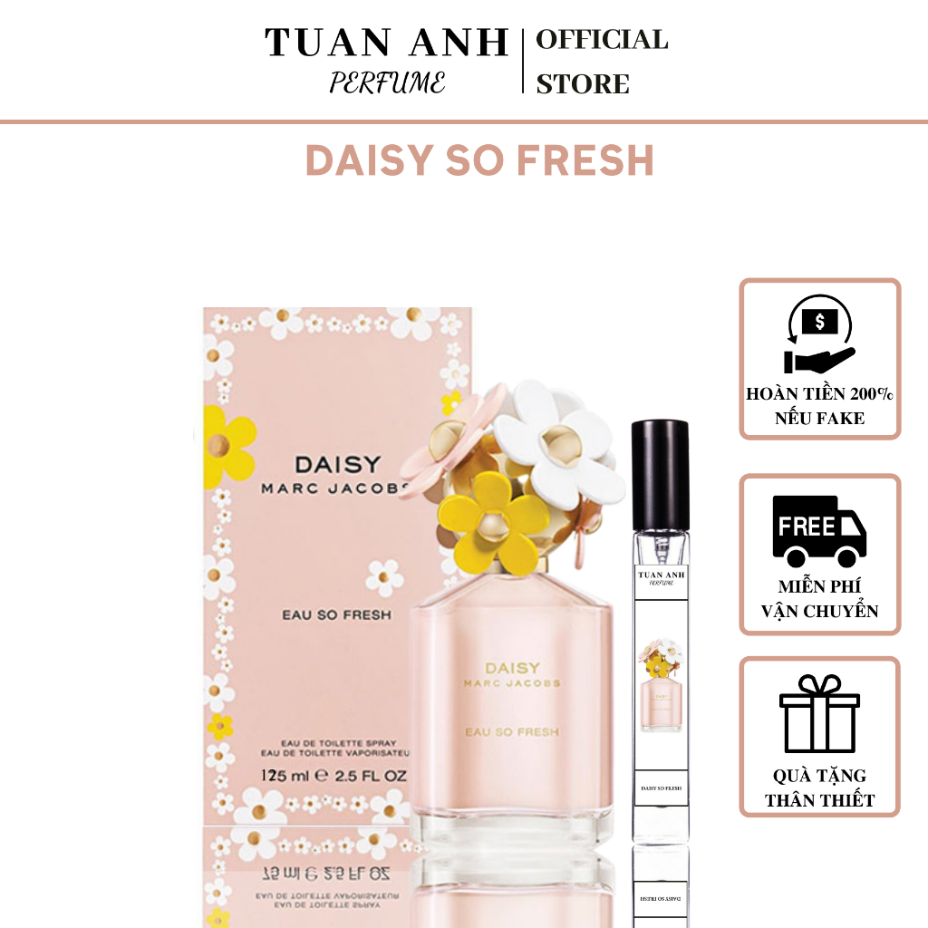 Nước hoa nữ Marc Jacobs Daisy Eau So Fresh chiết chính hãng 5ml/10ml | TUAN ANH PERFUME