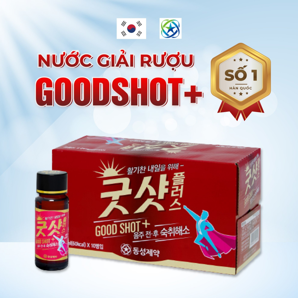 Goodshot+ Nước Giải Rượu Hàn Quốc Chai 100ml