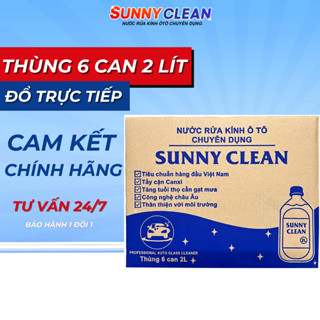 Nước rửa kính ô tô chuyên dụng SUNNY CLEAN chính hãng, Nước rửa kính ô tô tẩy sạch vết ố trên kính